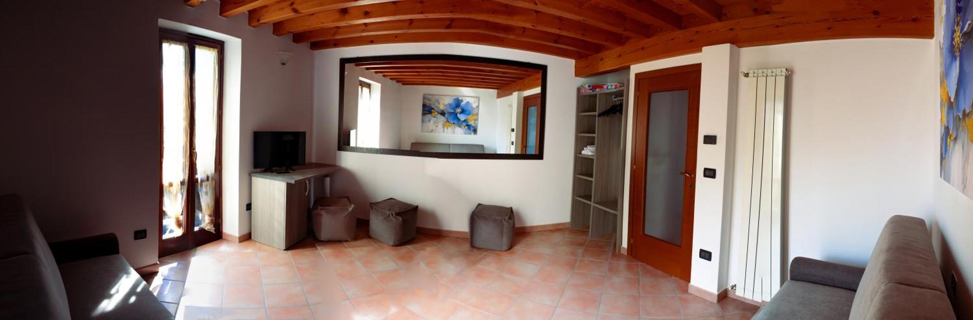 Hotel La Casa Sulla Roccia Pisogne Esterno foto