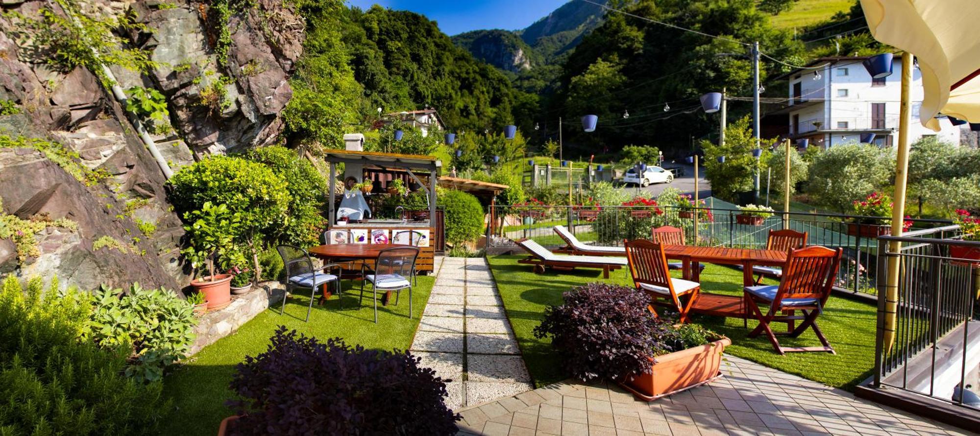 Hotel La Casa Sulla Roccia Pisogne Esterno foto