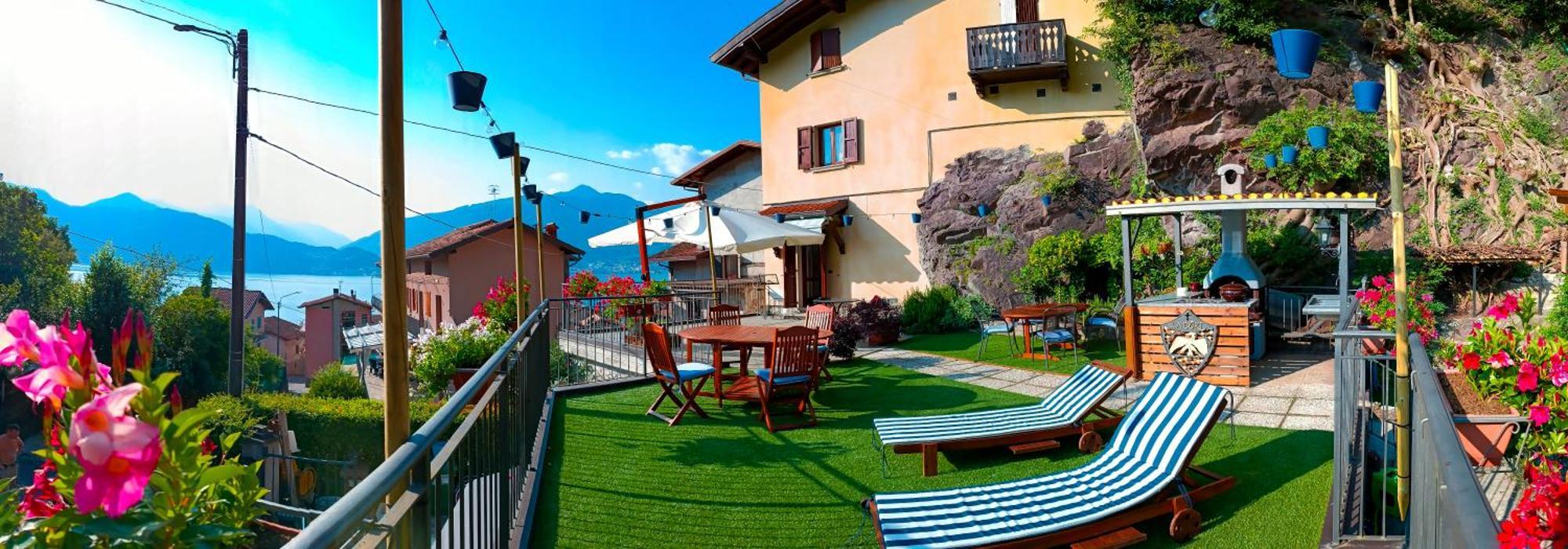 Hotel La Casa Sulla Roccia Pisogne Esterno foto