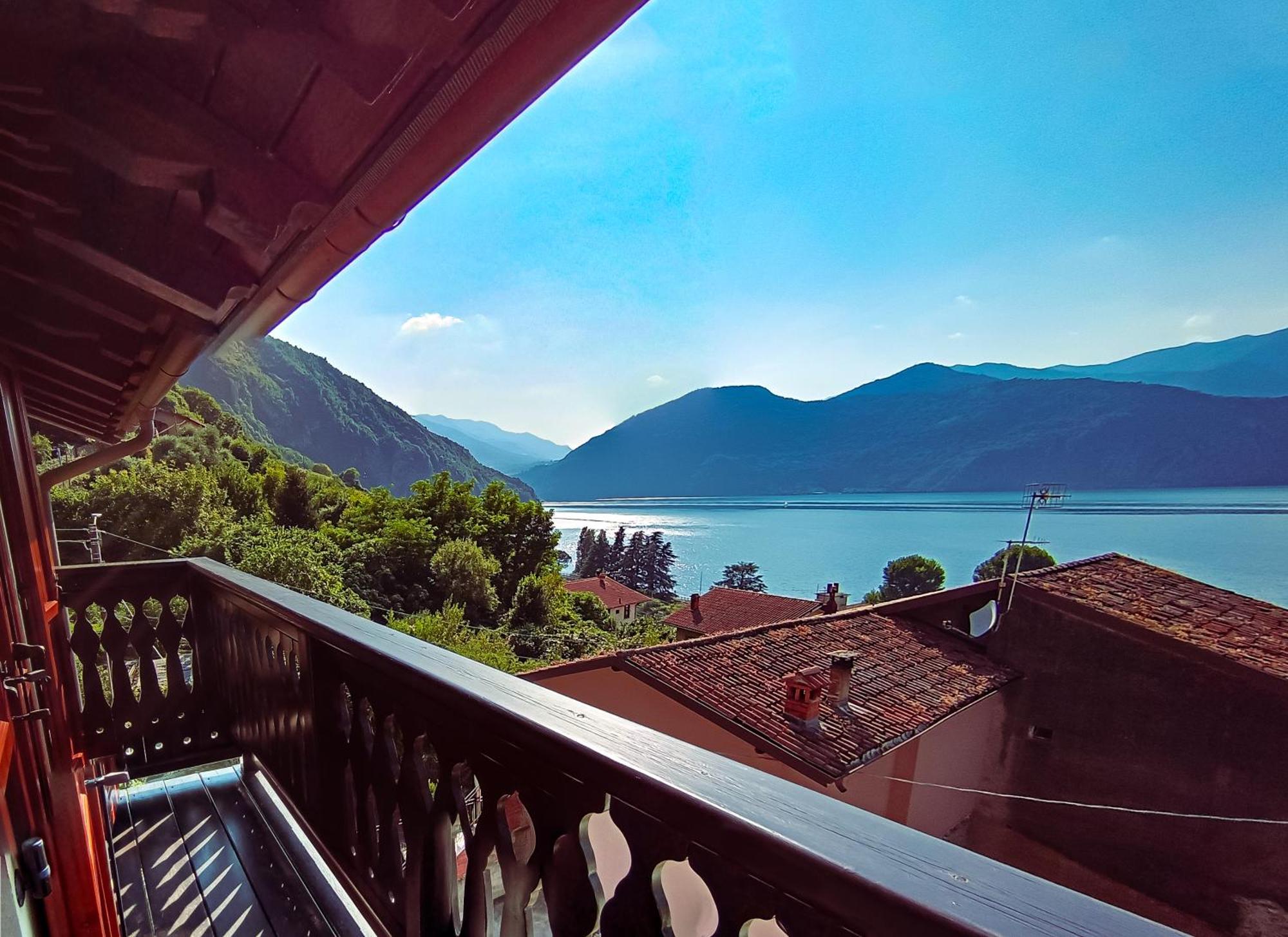 Hotel La Casa Sulla Roccia Pisogne Esterno foto