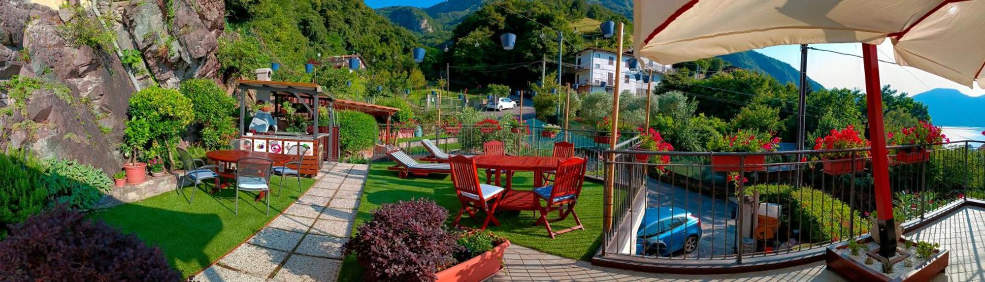 Hotel La Casa Sulla Roccia Pisogne Esterno foto
